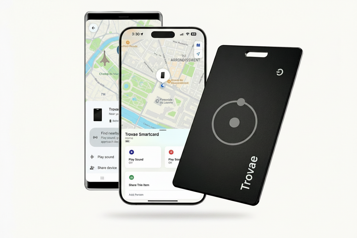 Carte traceur Bluetooth pour portefeuille – Trovae One