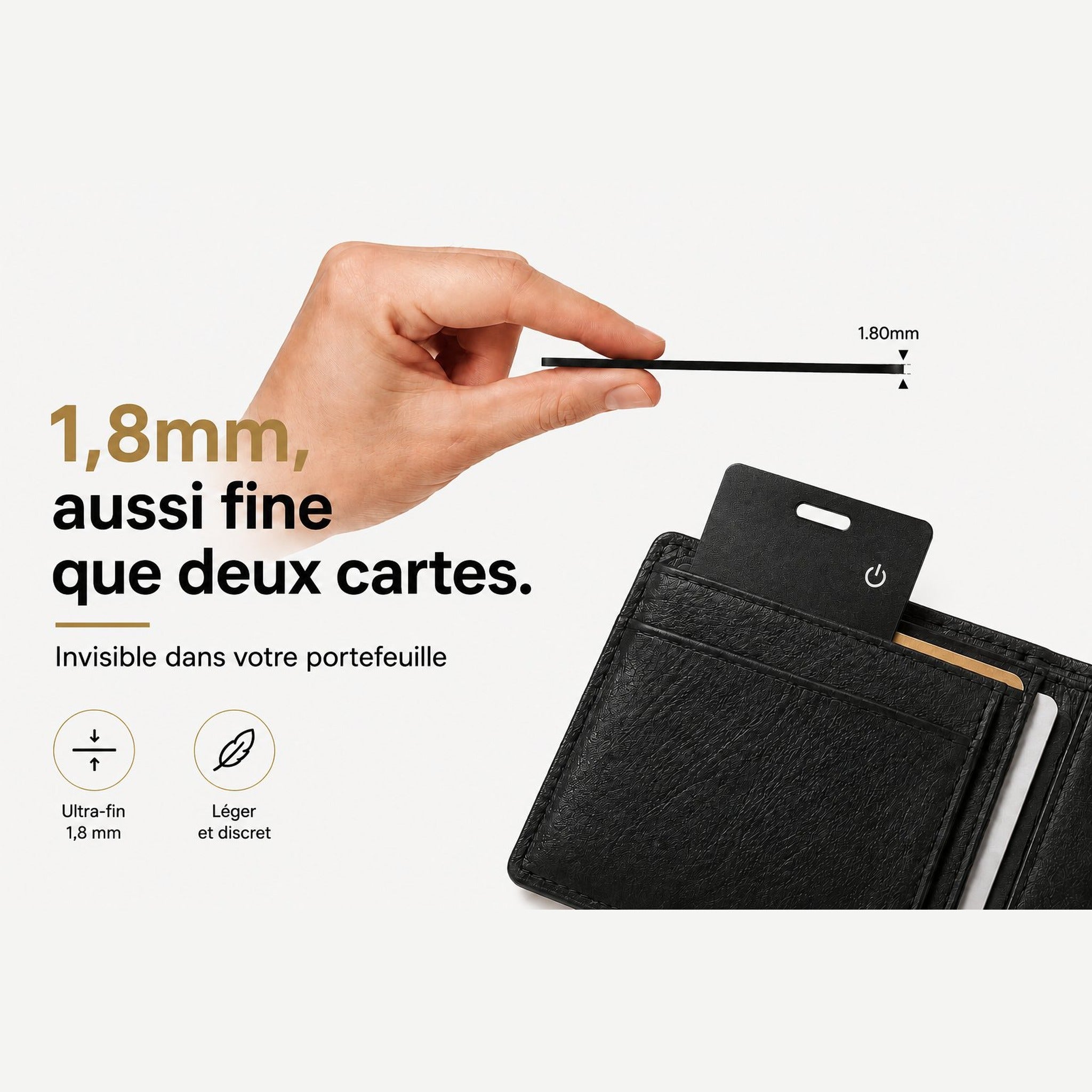 Carte traceur Bluetooth pour portefeuille – Trovae One