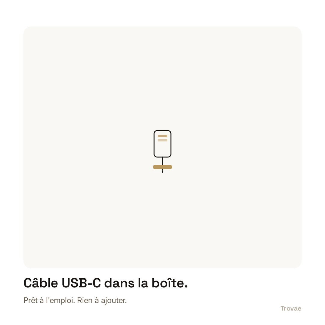 Chargeur sans fil Trovae