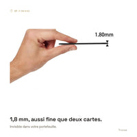 Carte Traceur GPS de Portefeuille Trovae One
